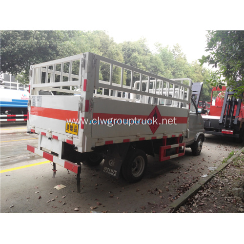 Small 4x2 Liquefied Gas Cylinder Transport Truck